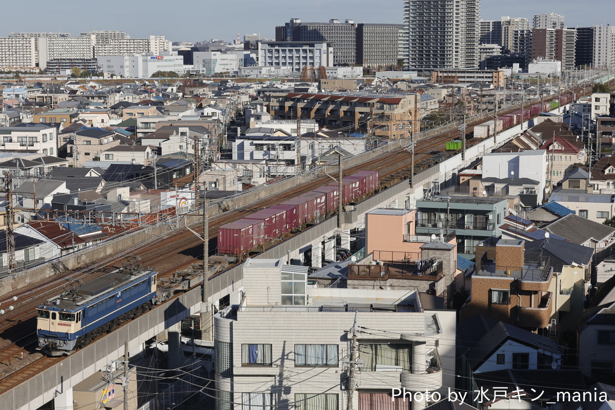 JR貨物 新鶴見機関区 EF65 2096