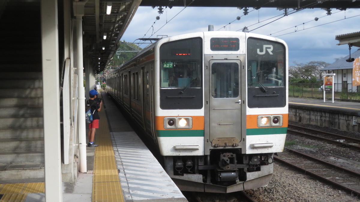 JR東日本 高崎車両センター 211系 タカA27編成