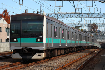 JR東日本E233系マト14編成を喜多見駅で撮影した画像