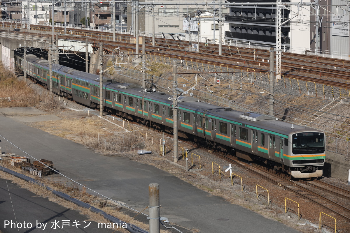 JR東日本 小山車両センター E231系 ヤマU513編成