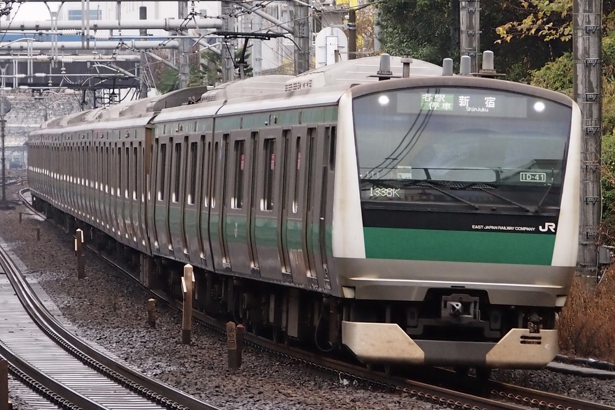 JR東日本 川越車両センター E233系 ハエ111編成