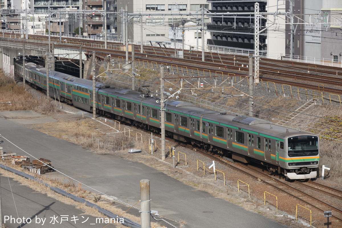 JR東日本 国府津車両センター E231系 コツK-42編成