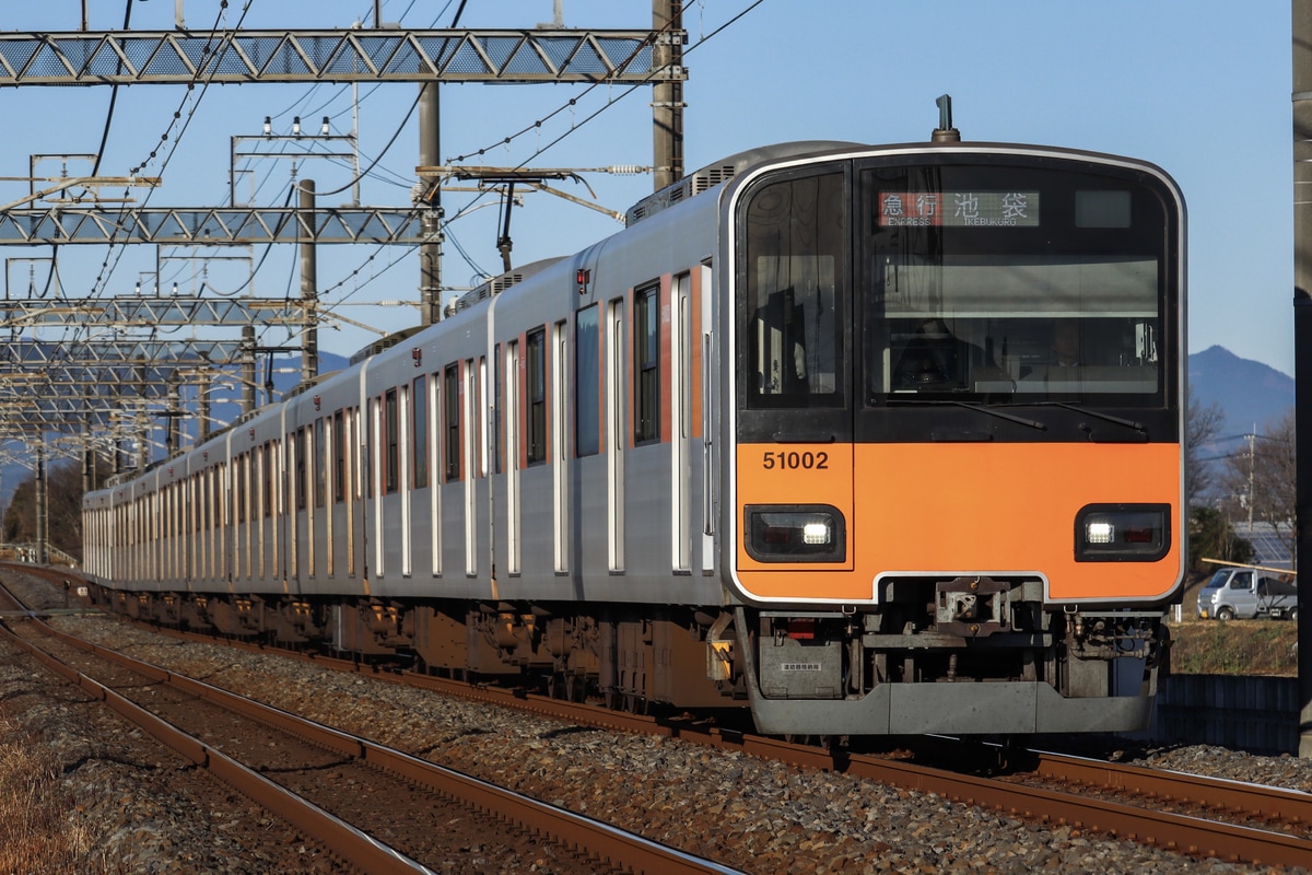 東武鉄道 森林公園検修区 50000系 51002F