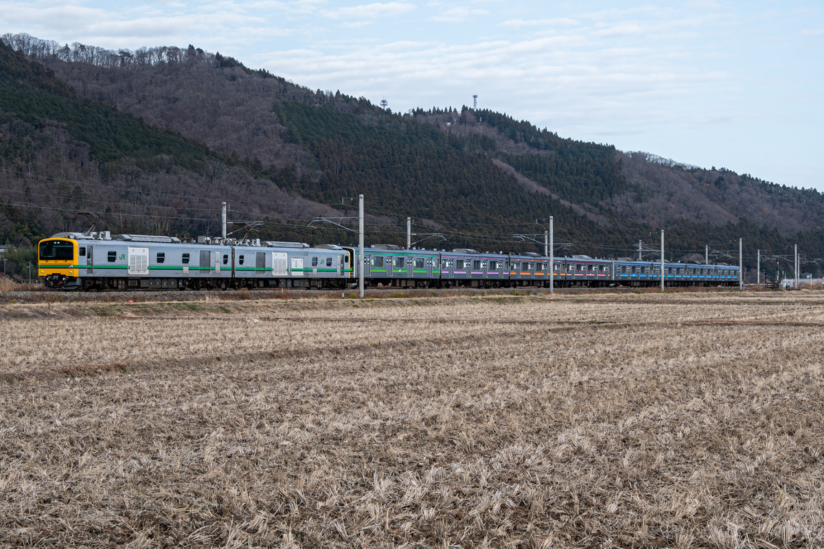 JR東日本 尾久車両センター E493系 オク01編成