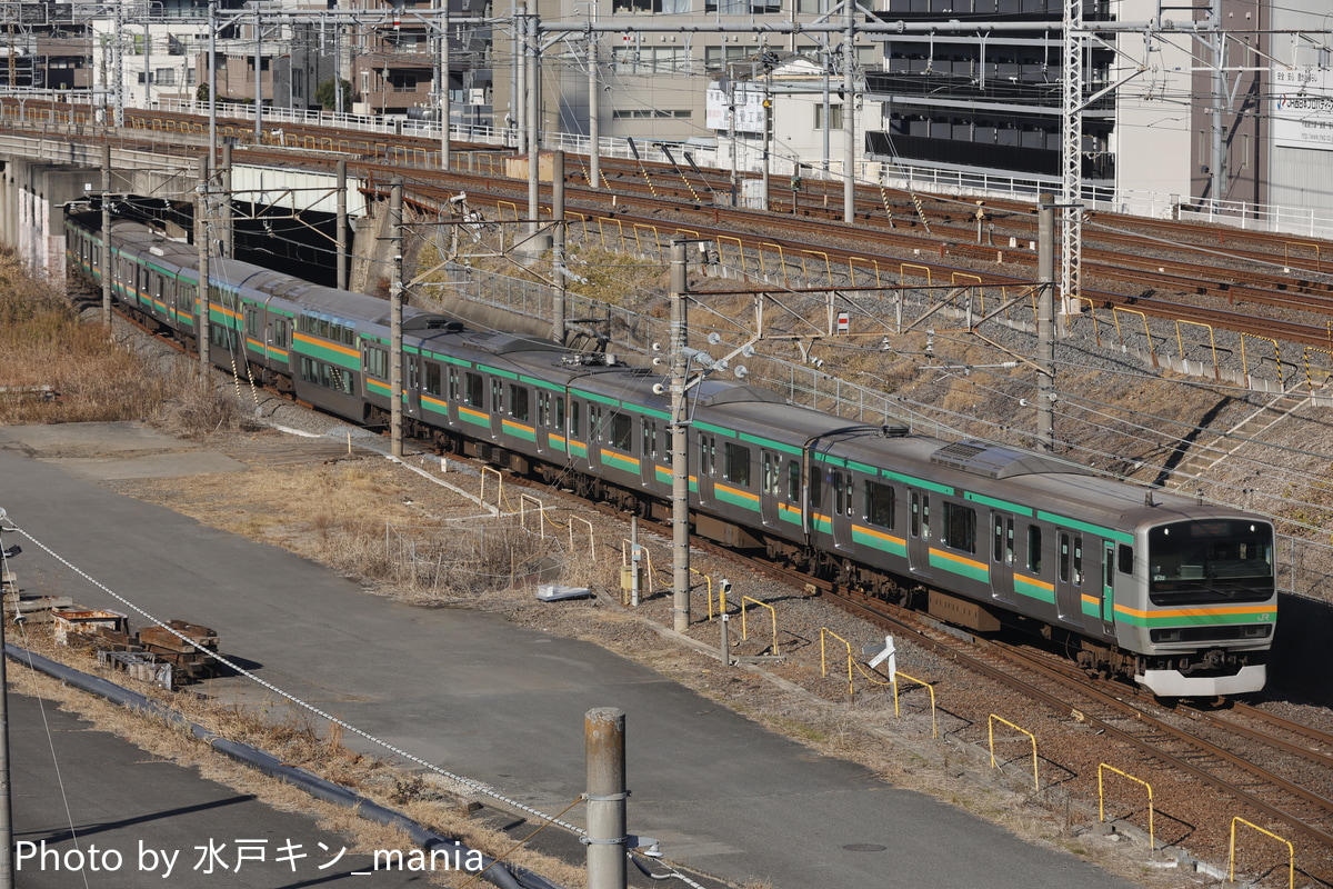 JR東日本 国府津車両センター E231系 コツK-32編成