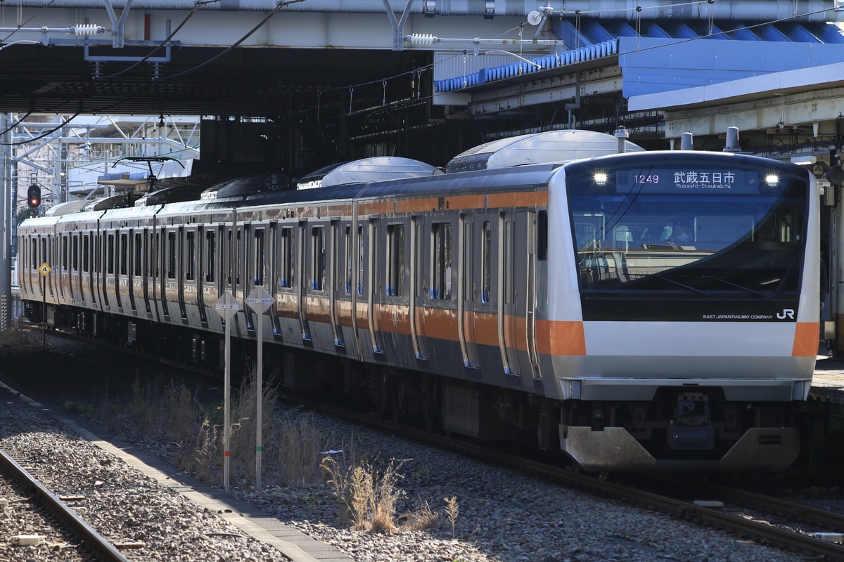 JR東日本 豊田車両センター本区 E233系 トタ青662編成