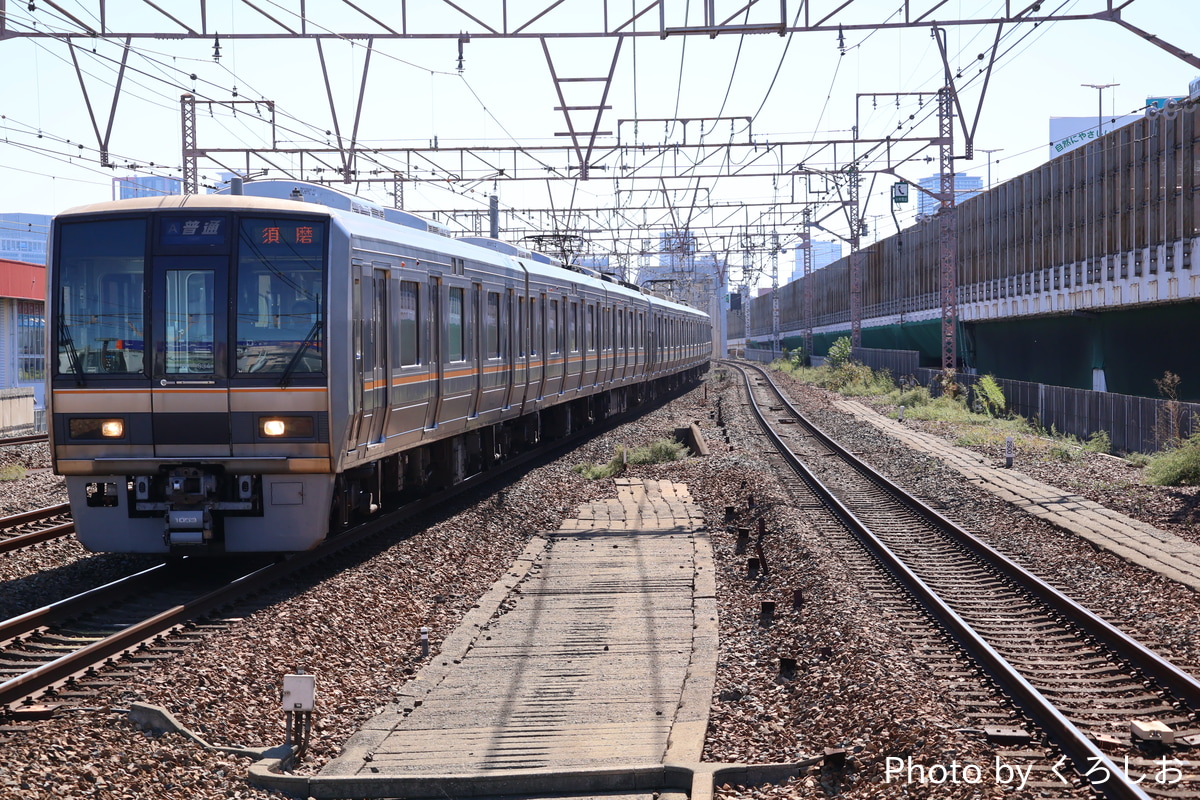 JR西日本 網干総合車両所明石支所 207系 S34編成