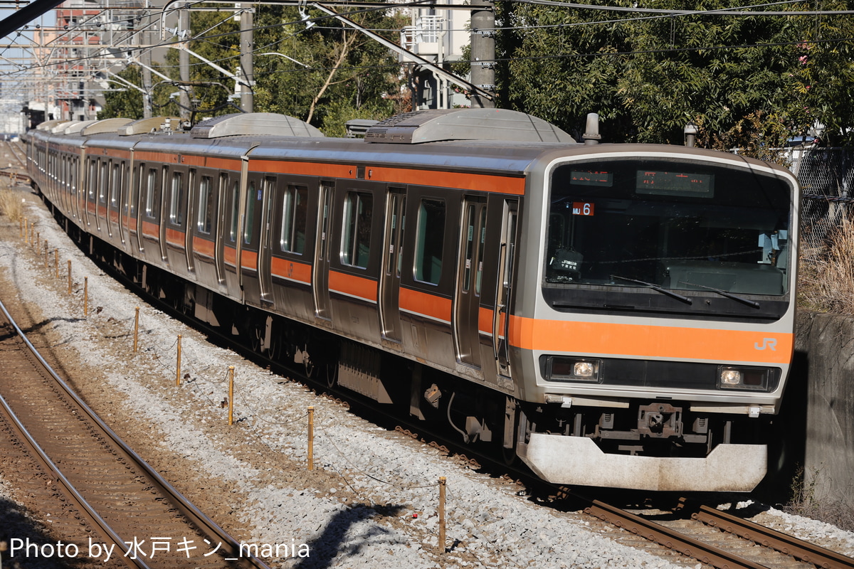 JR東日本 京葉車両センター E231系 ケヨMU6編成