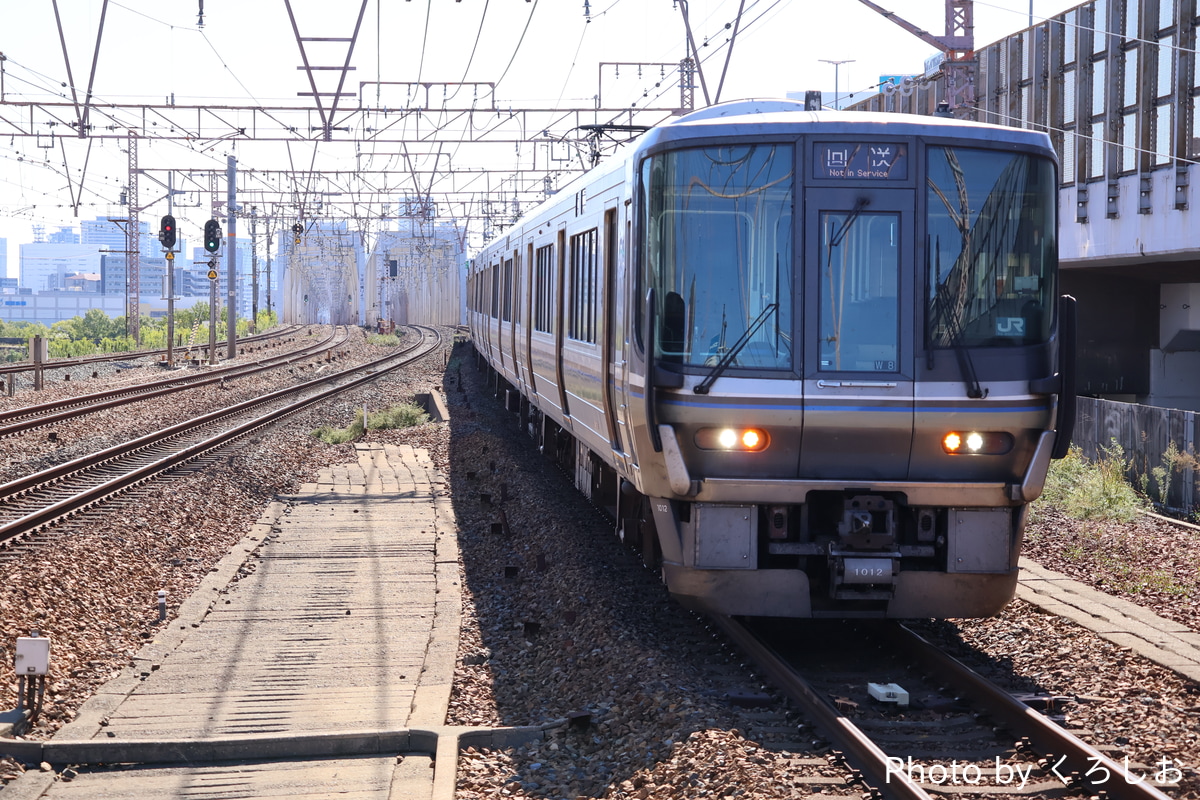 JR西日本 網干総合車両所 223系 W8編成