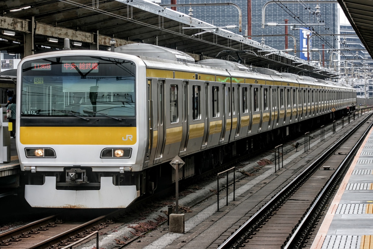 JR東日本 三鷹車両センター E231系 A512編成