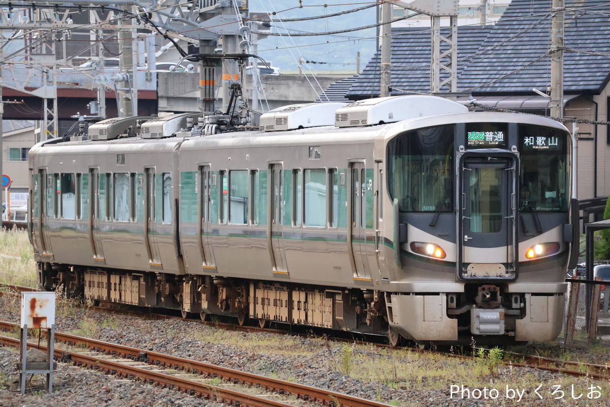 JR西日本 吹田総合車両所新在家派出所 227系 SD08編成