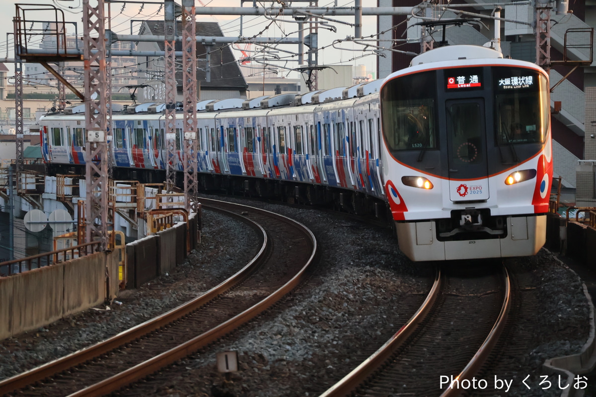 JR西日本 吹田総合車両所森ノ宮支所 323系 LS20編成