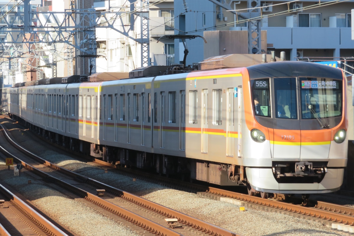 東京メトロ 和光検車区 17000系 17105F