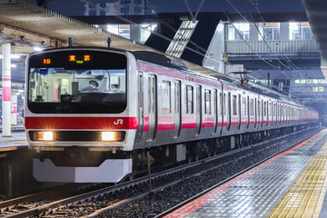 JR東日本209系ケヨ34編成を蘇我駅で撮影した画像