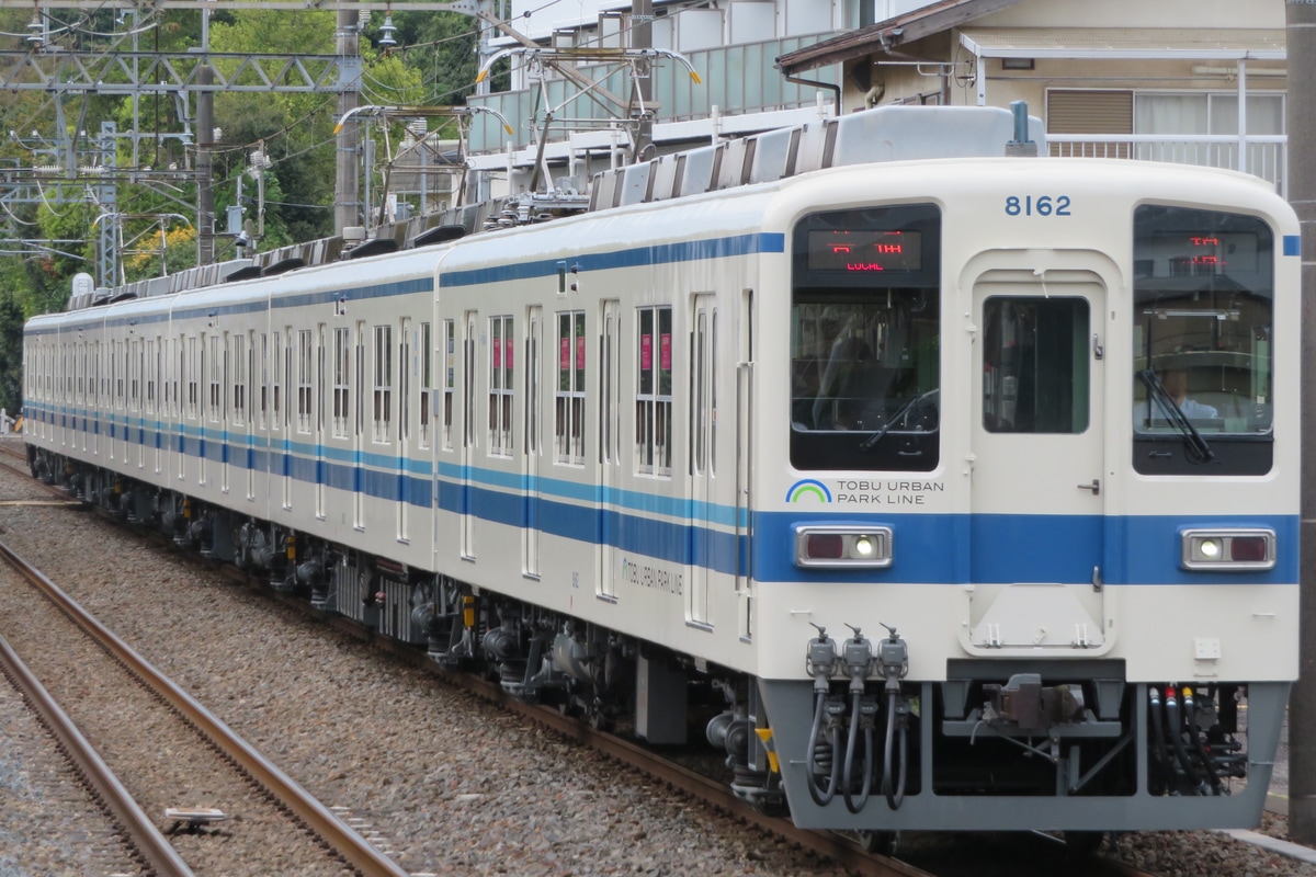 東武鉄道 南栗橋車両管区七光台支所 8000系 8162F