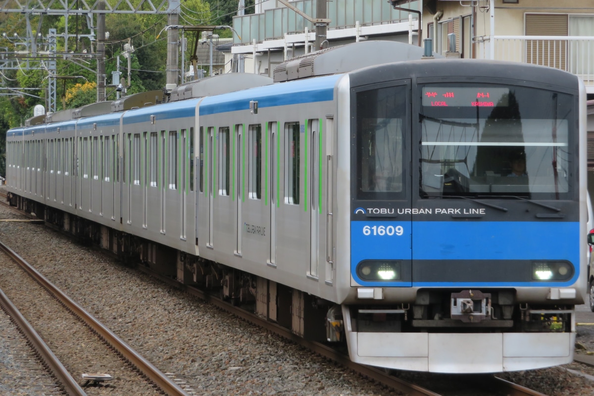 東武鉄道 南栗橋車両管区七光台支所 60000系 61609F