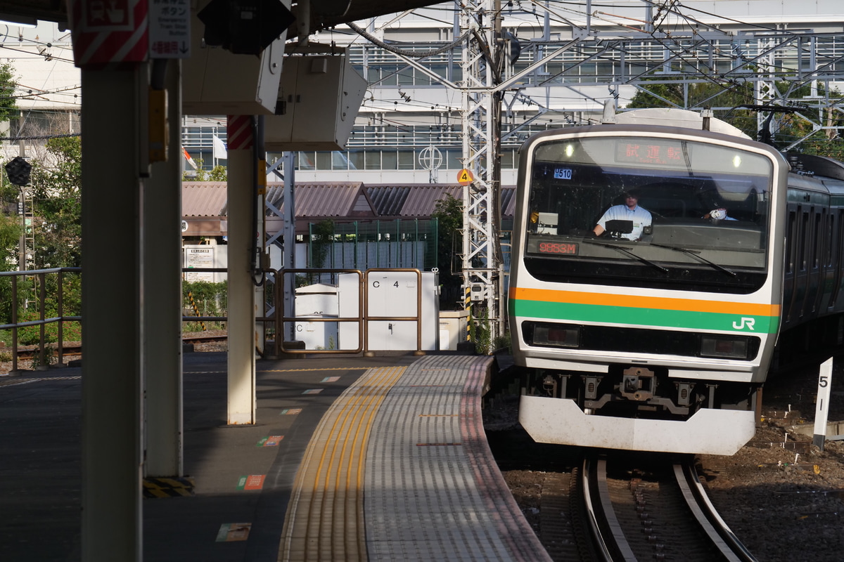JR東日本 小山車両センター E231系 U510編成