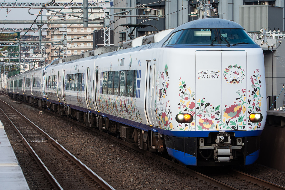 JR西日本 吹田総合車両所日根野支所 271系 ヒネHA656編成