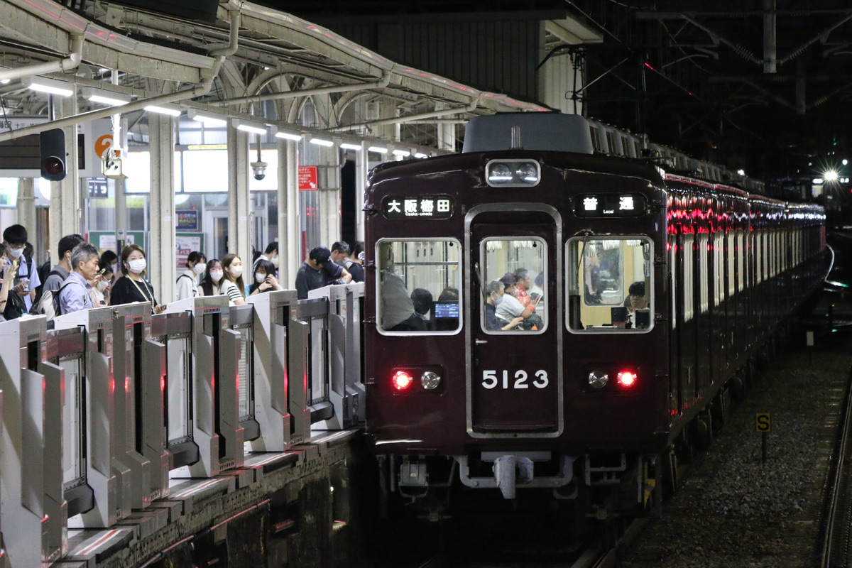 阪急電鉄 平井車庫 5100系 5106F