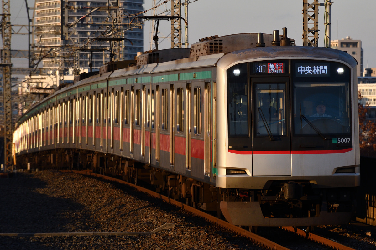 東急電鉄 長津田検車区 5000系 5107F