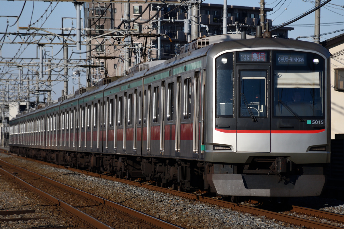 東急電鉄 長津田検車区 5000系 5115F