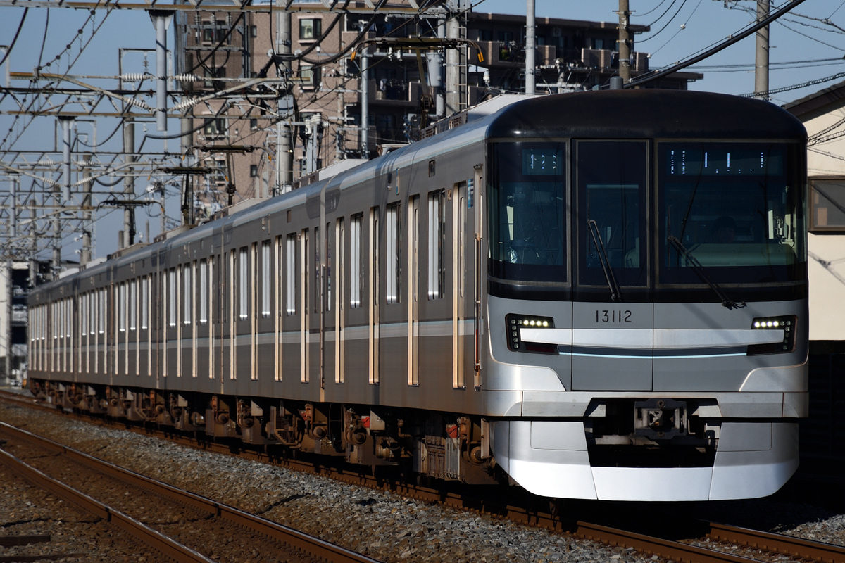 東京メトロ 千住検車区 13000系 13112F