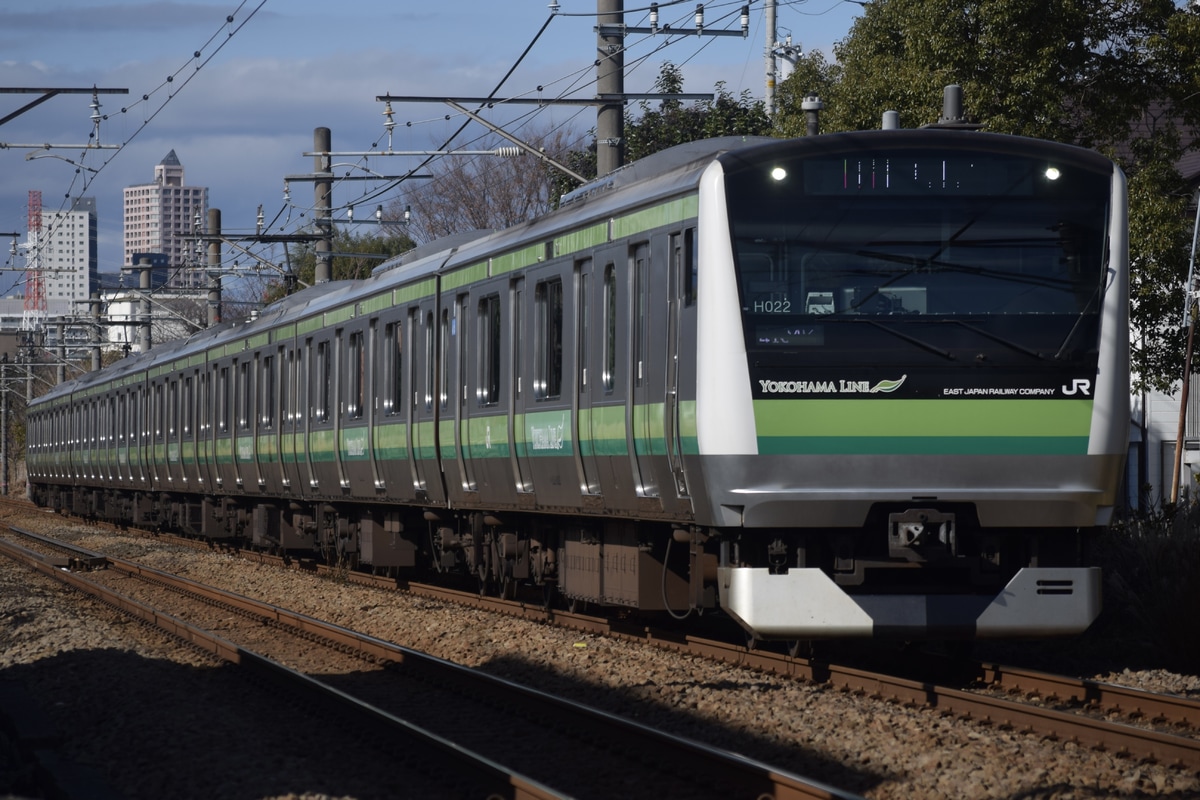 JR東日本 鎌倉車両センター本所 E233系 クラH022編成