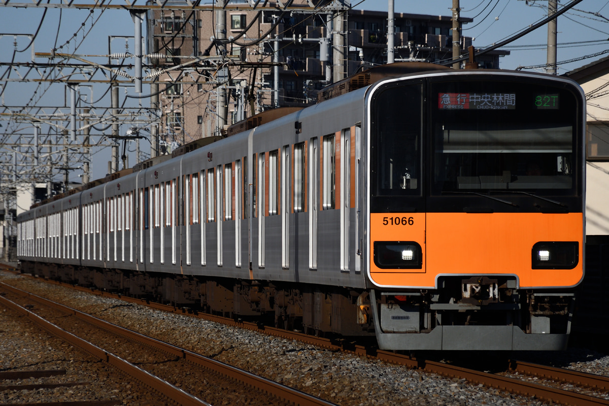 東武鉄道 南栗橋車両管区本所 50050型 51066F