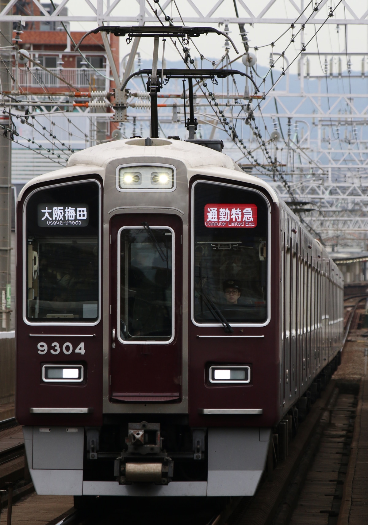 阪急電鉄 正雀車庫 9300系 9304F