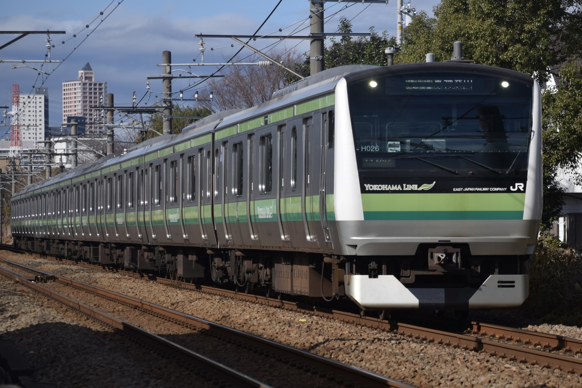 JR東日本 鎌倉車両センター本所 E233系 クラH026編成