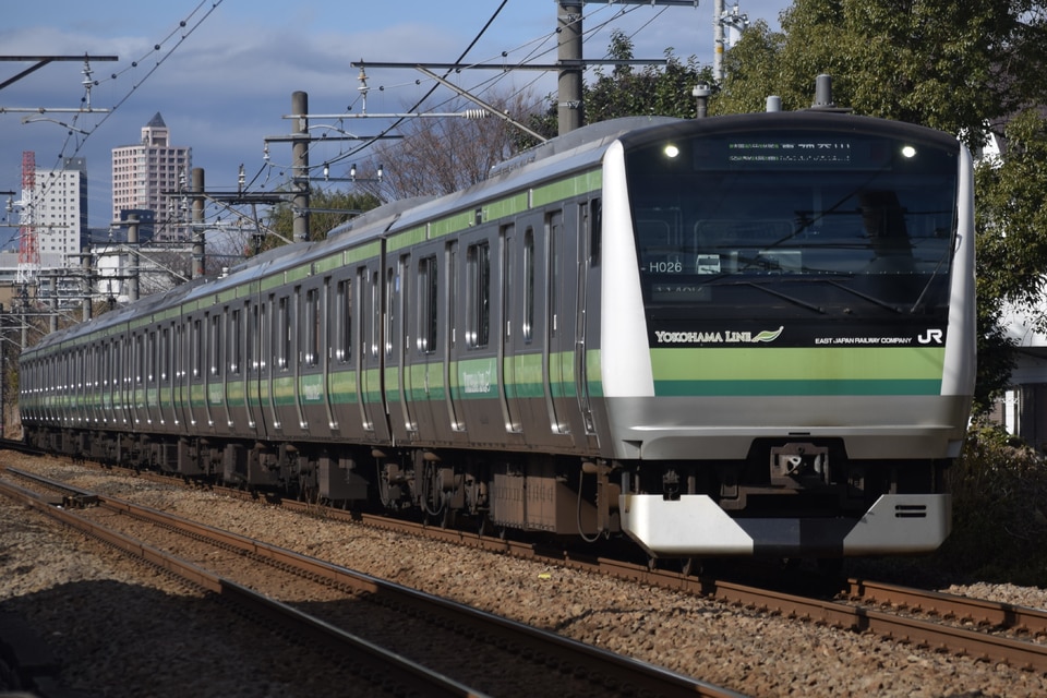 JR東E233系クラH026編成<br class="br-sp" />(H026編成)(H026編成)の写真