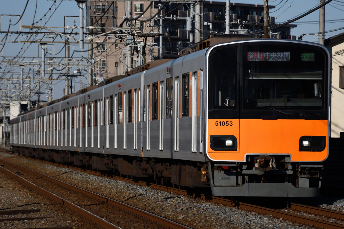 東武鉄道 南栗橋車両管区本所 50050型 51053F