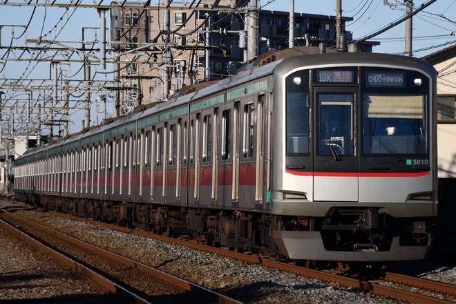 長津田検車区5000系5110Fを大袋～北越谷間で撮影した写真