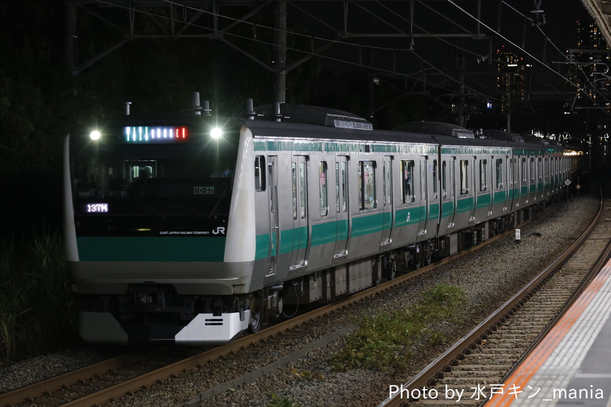 JR東日本 川越車両センター E233系 ハエ107編成