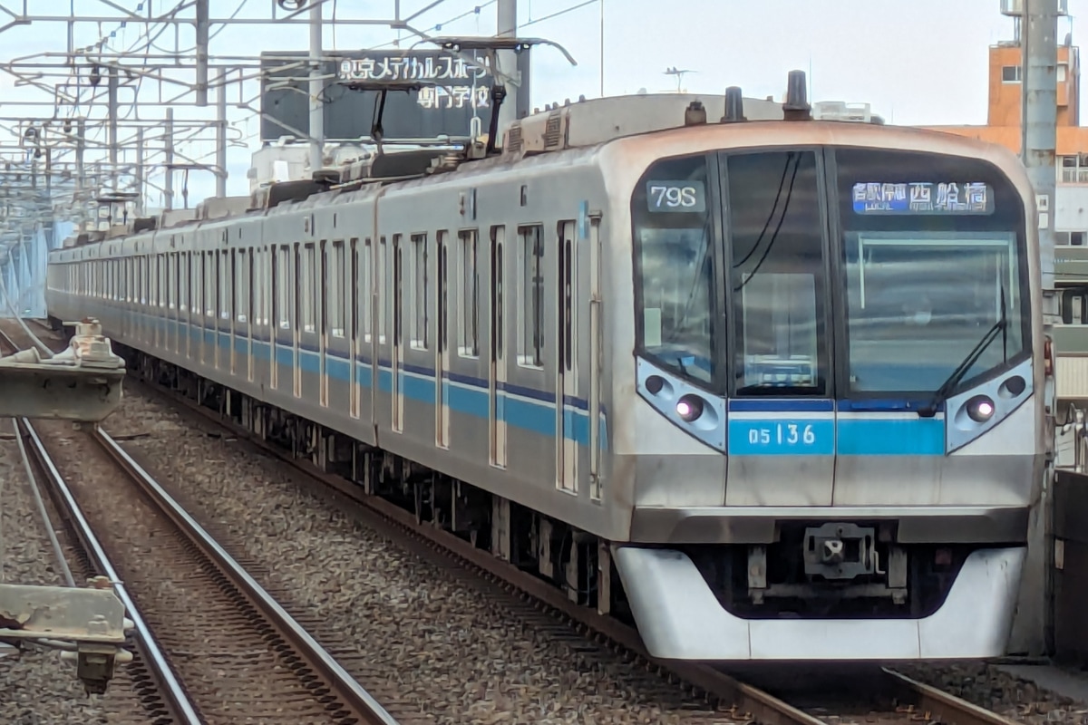 東京メトロ 深川検車区 05系 05-136F
