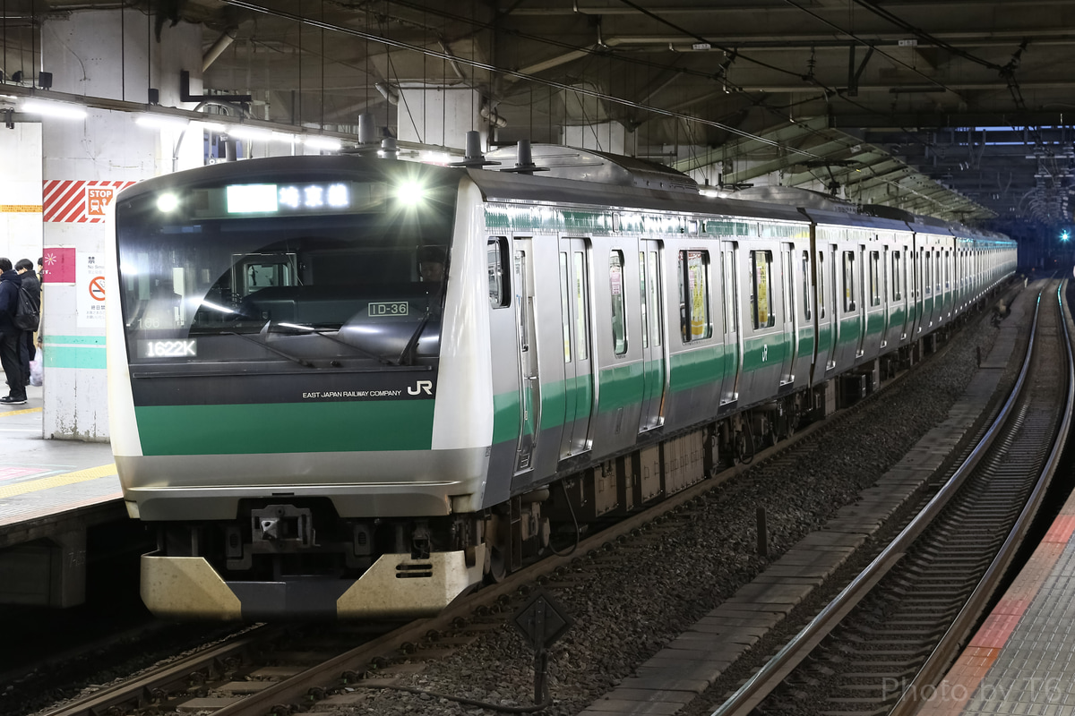 JR東日本 川越車両センター E233系 ハエ106編成