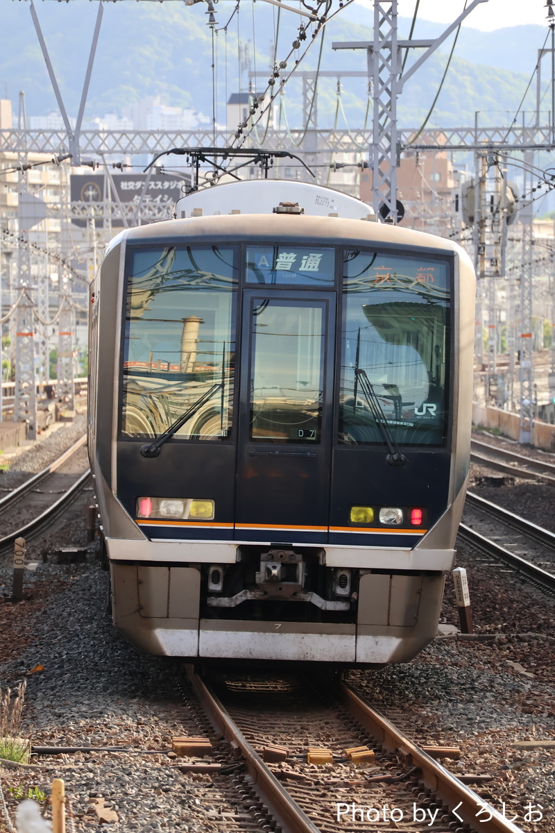 JR西日本 網干総合車両所明石支所 321系 D7編成
