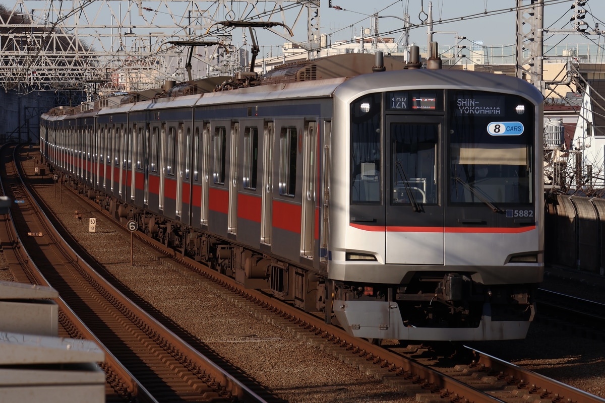 東急電鉄 元住吉検車区 5080系 5182F