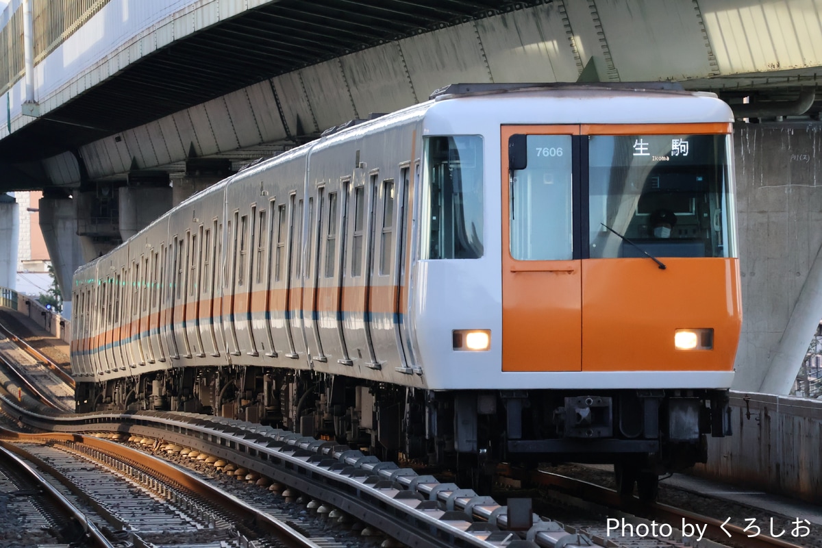 近畿日本鉄道 東生駒車庫 7000系 HL06