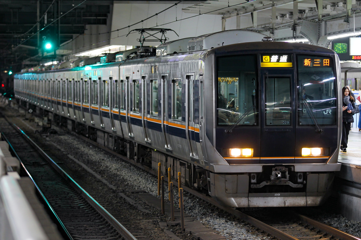 JR西日本 網干総合車両所明石支所 321系 D29編成