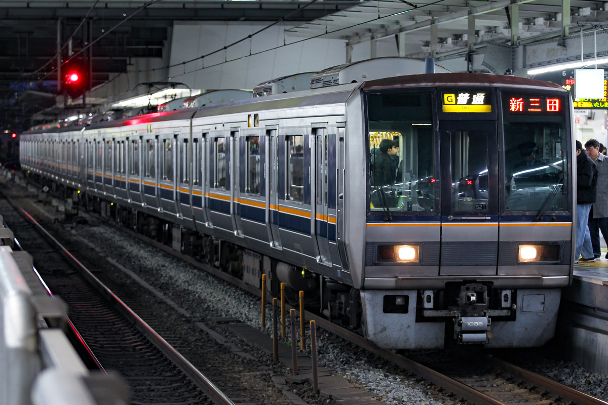 JR西日本 網干総合車両所明石支所 207系 S21編成