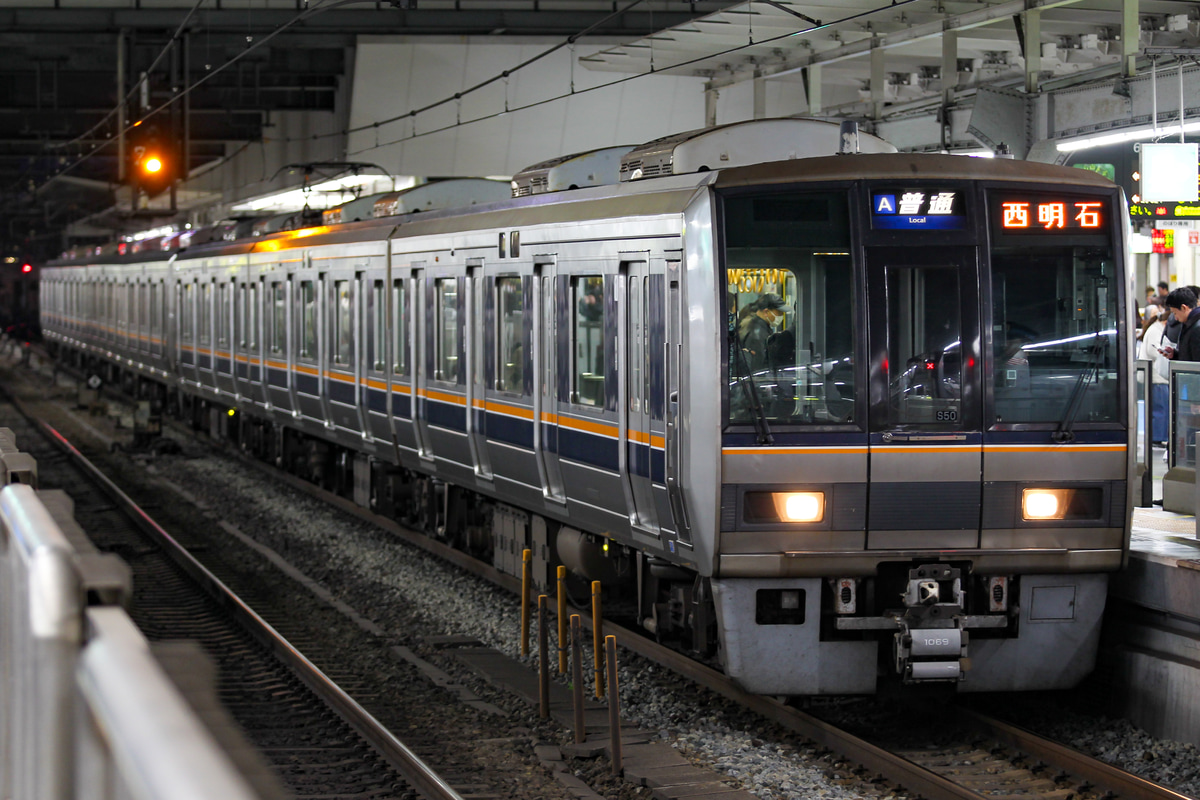 JR西日本 網干総合車両所明石支所 207系 S50編成