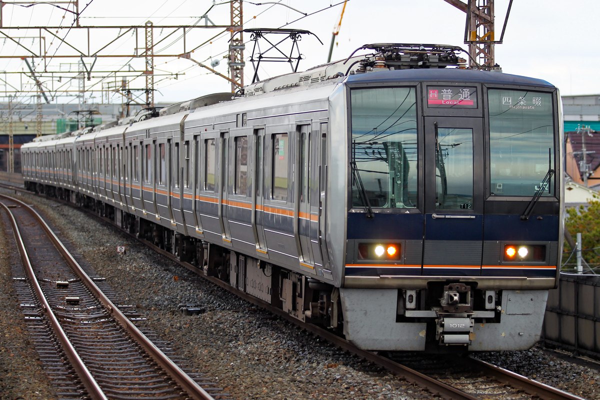 JR西日本 網干総合車両所明石支所 207系 T12編成