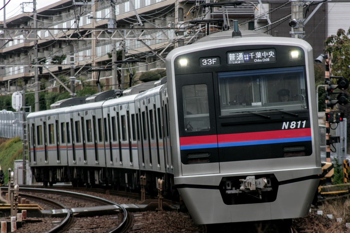 JR東日本 くぬぎ山車両基地 N800形 N818F