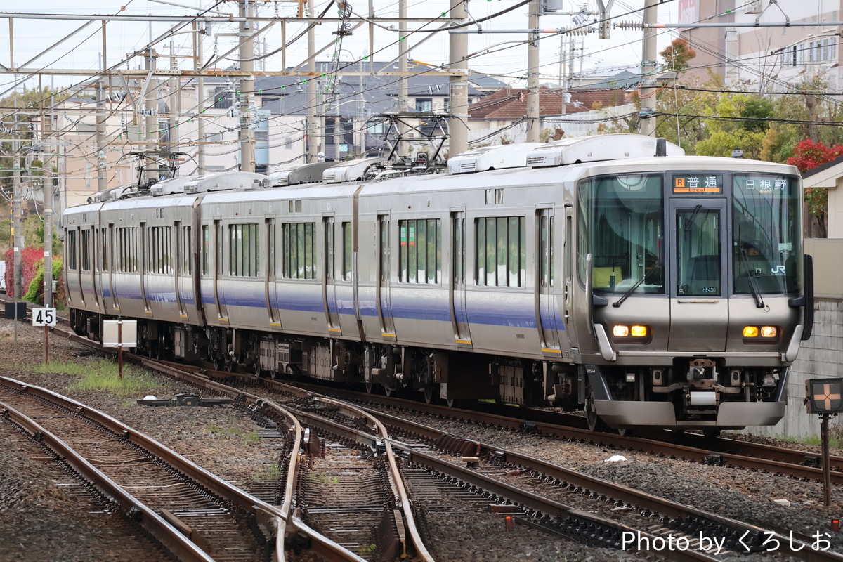 JR西日本 吹田総合車両所日根野支所 223系 HE430編成