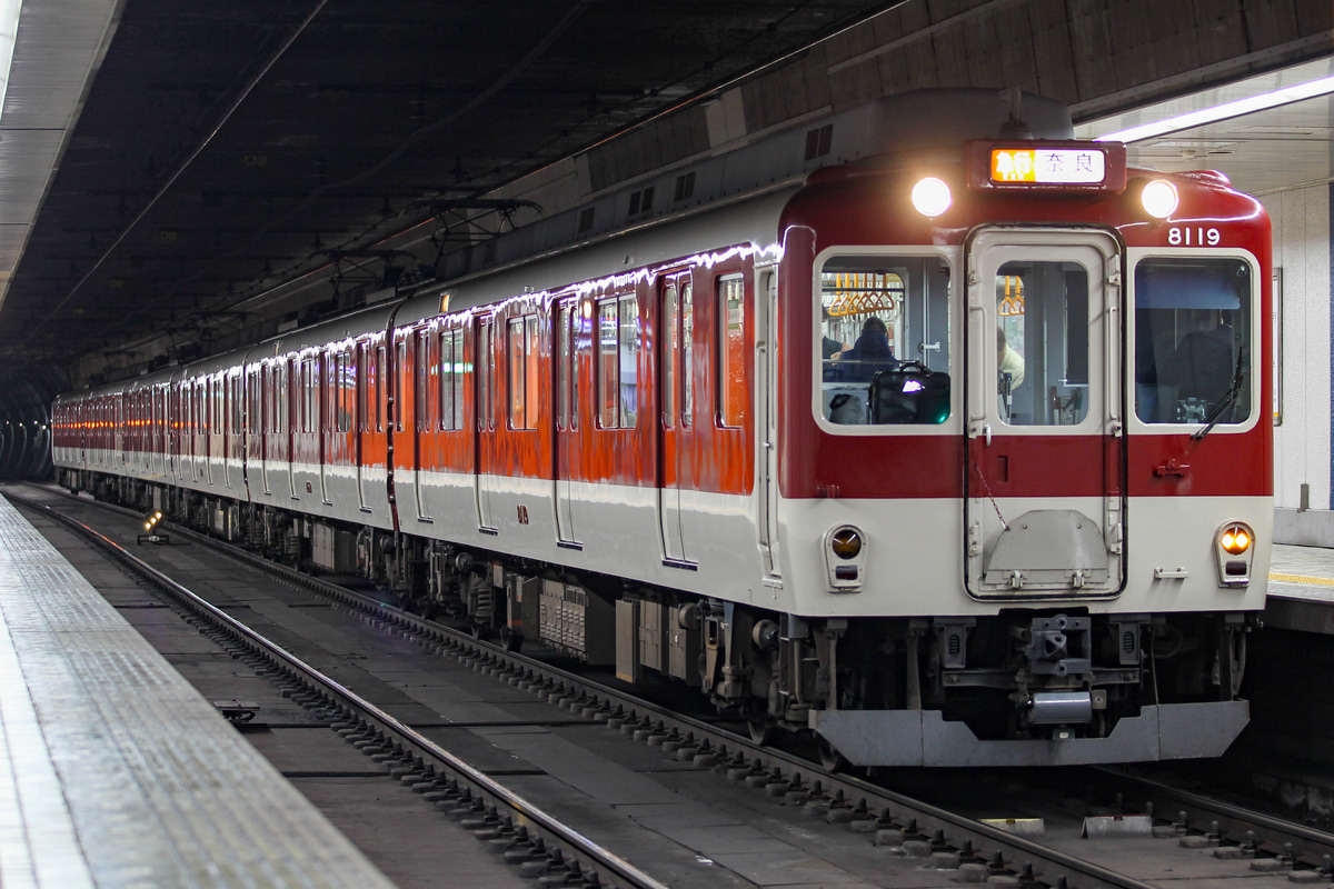 近畿日本鉄道 西大寺検車区 8600系 X69
