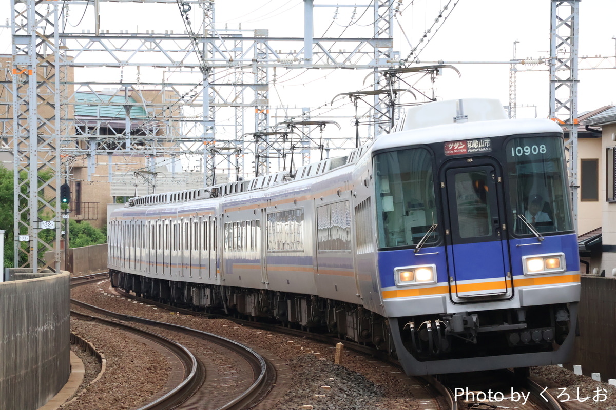 南海電気鉄道 住ノ江検車区 10000系 10008F