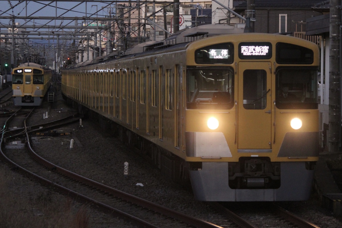 西武鉄道 南入曽車両基地 2000系 2525F