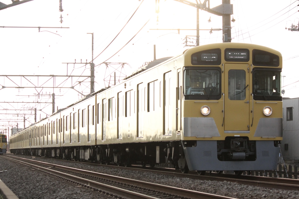 西武鉄道 南入曽車両基地 2000系 2525F