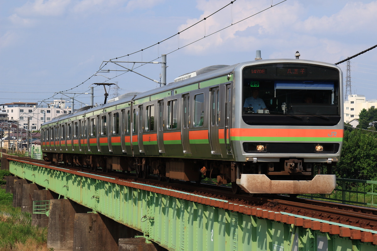 JR東日本 川越車両センター E231系 ハエ45編成